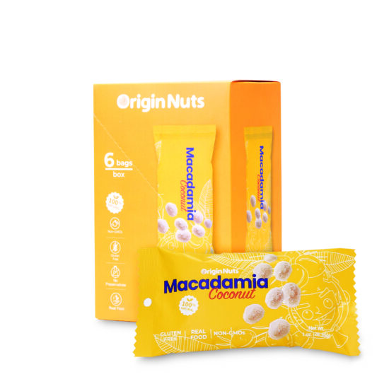 Roasted Macadamia Kernels – Coconut Flavor